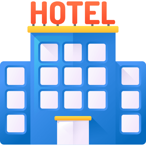 Hotel hotel hostel buildings icon
