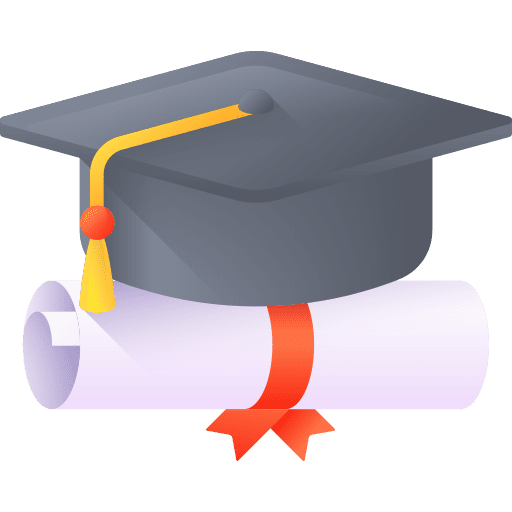 University university diploma degree icon
