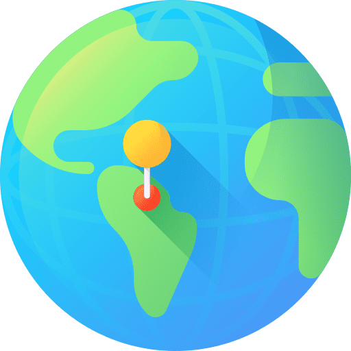 Worldwide world region continent icon