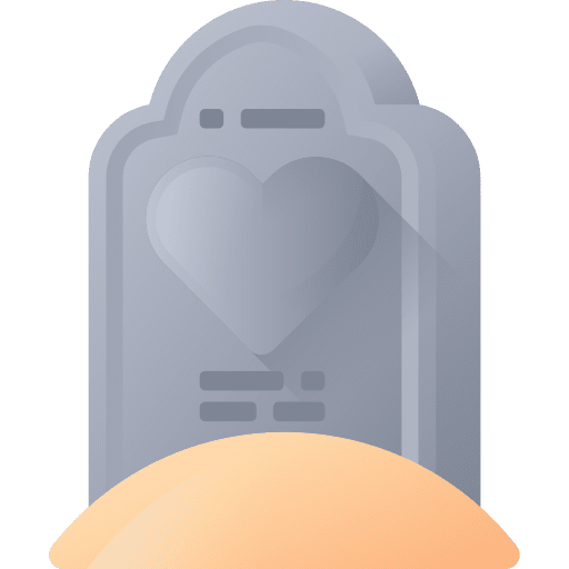 Cemetery rip cemetery maps and location icon