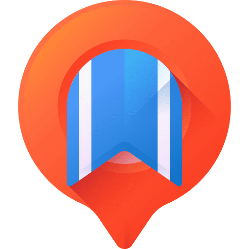 Place saved placeholder maps and location icon