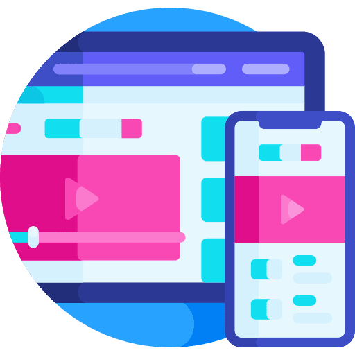 Responsive design responsive website mobile phone computer icon