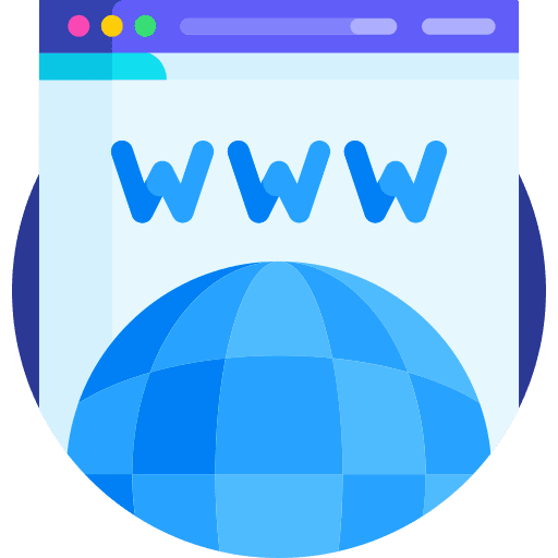 Browser www seo and web browsers icon