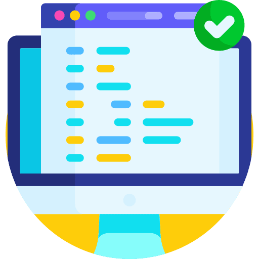 Coding programming coding development icon