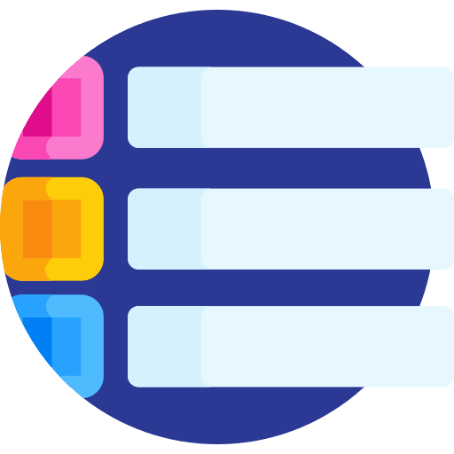 List seo programming index icon