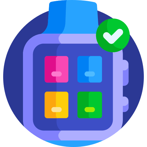 Smartwatch smartwatch multimedia technology icon