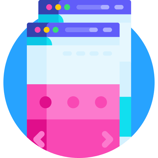 Wireframe edit tools web page computing icon