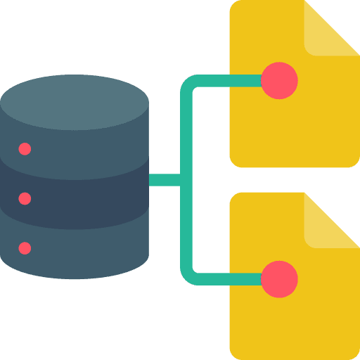 Database file electronics server icon