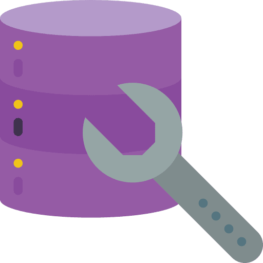 Database electronics technology server icon