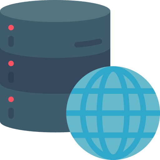 Database ui multimedia server icon