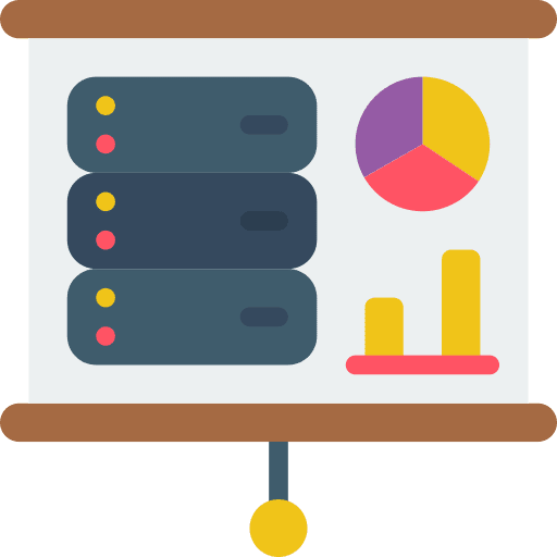 Presentation presentation multimedia server icon