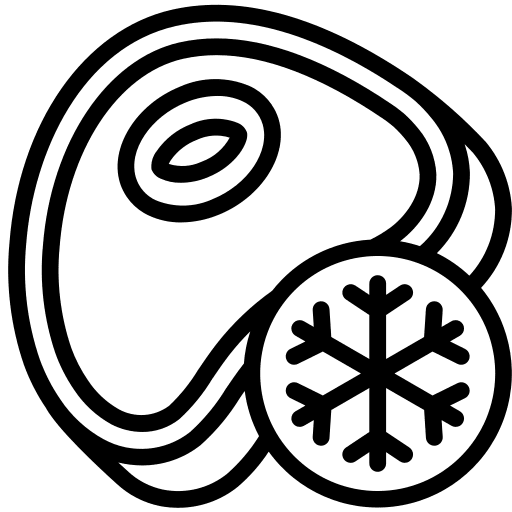 Steak meat proteins hobbies and free time icon