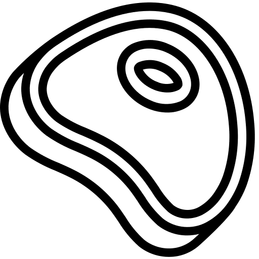 Steak meats steaks animals icon