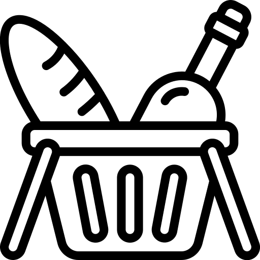 Shopping supermarket ecommerce shopping cart icon