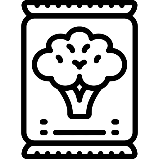 Broccoli vegetarian healthy food vegan icon