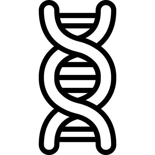 Genes education science healthcare and medical icon