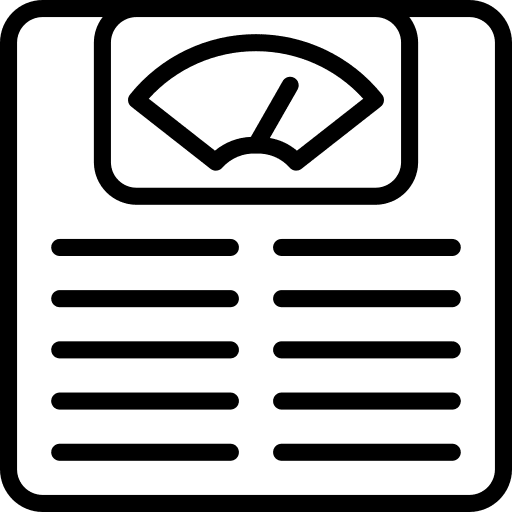 Weight balance scales weight scale icon