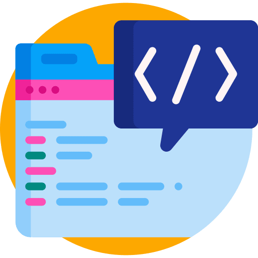 Code web page website program icon