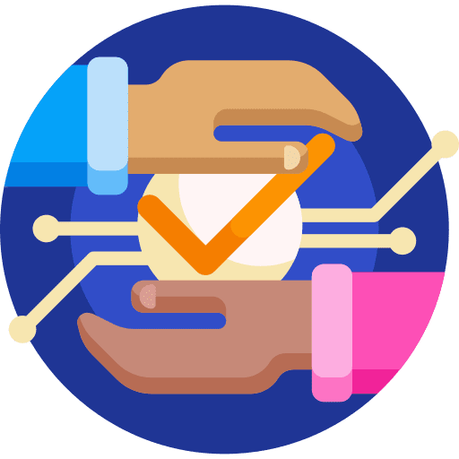 Consensus business and finance vote citizen icon