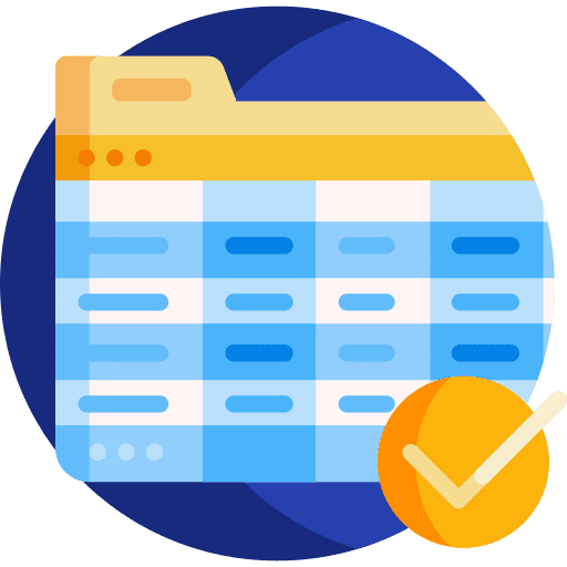Database multimedia storage ui icon