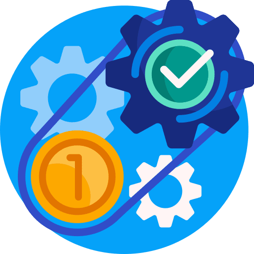 Gear settings metal gear gears icon