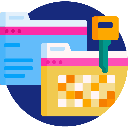 Encryption folder data encryption encryption icon