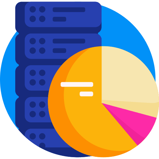Server hosting servers network icon