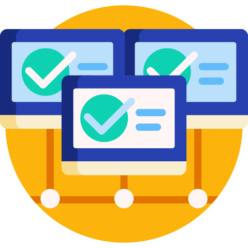 Synchronization site software update icon