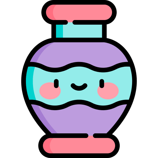 Pottery pottery clay vase icon
