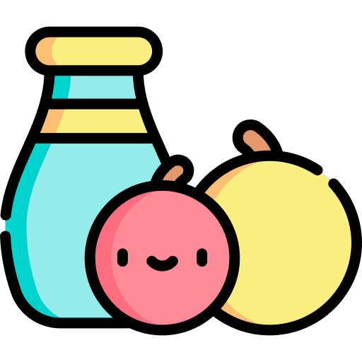 Still life decoration art and design food icon