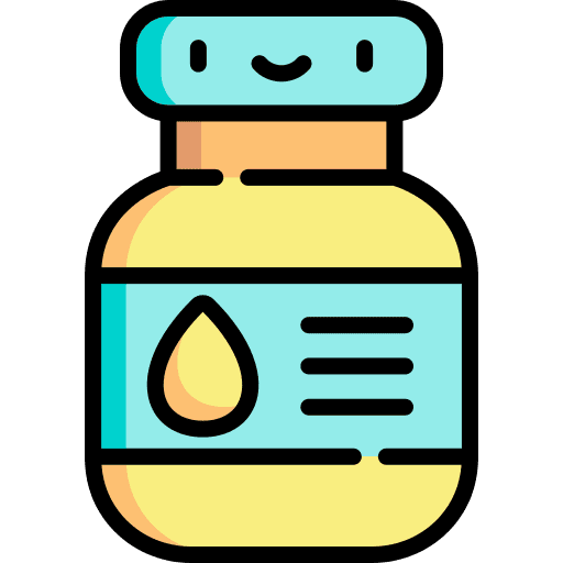 Ink liquid bottle painting icon