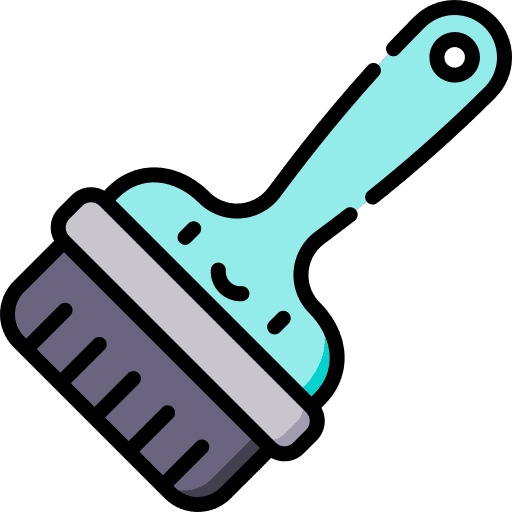 Paint brush tools and utensils paint brush paint icon