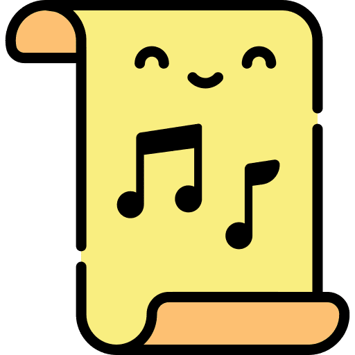 Sheet music sheet musical note sheet music icon