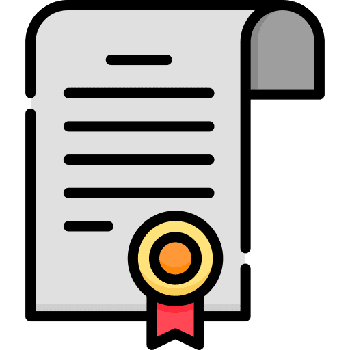 Diploma diploma certificate certification icon