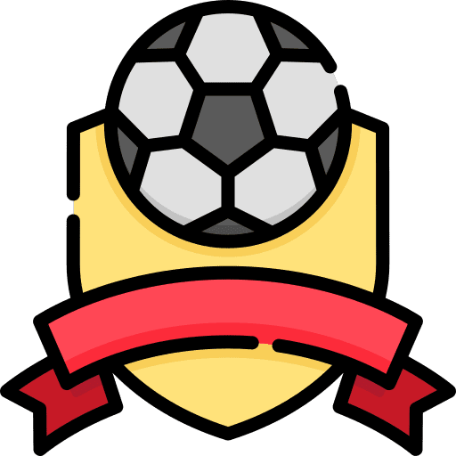 Football soccer badge winner icon