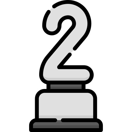 Trophy sports and competition winner trophy icon