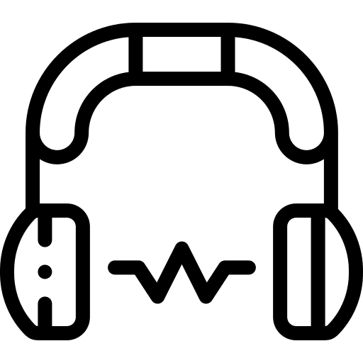 Ear protection safety ears high noise icon