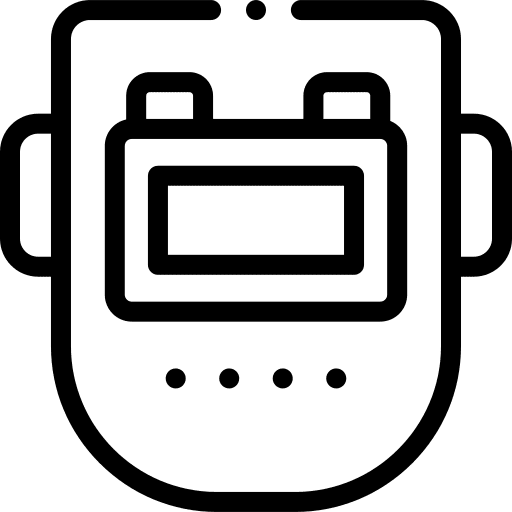 Welding mask tools and utensils improvement wrench icon