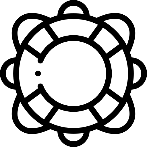 Life saver security life saver lifeguard icon