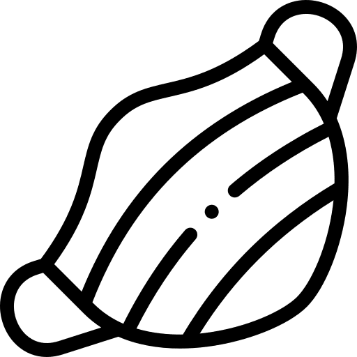 Medical doctor surgeon mask icon