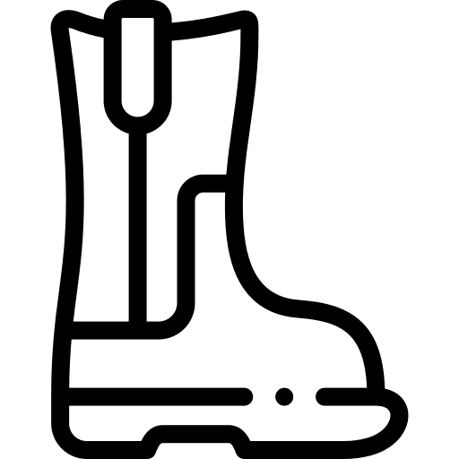 Safety racing footwear accessories icon