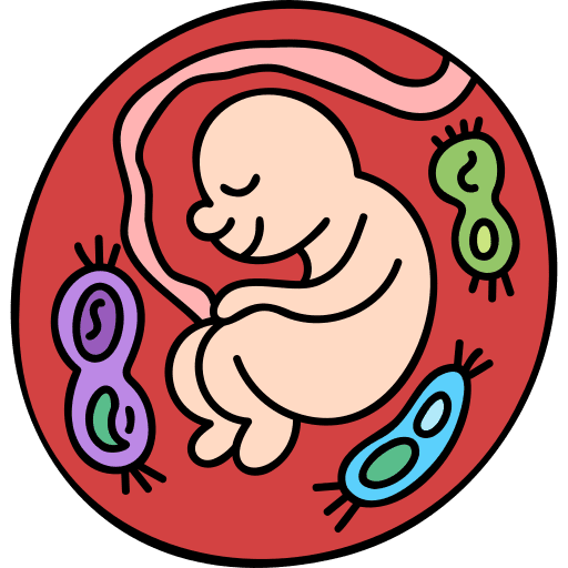 Embryo embryo covid 19 healthcare and medical icon