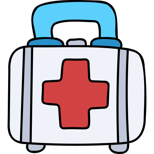 First aid kit hospital healthcare and medical medical icon
