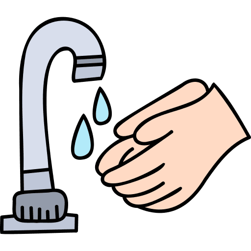 Washing hands washing hands clean water icon