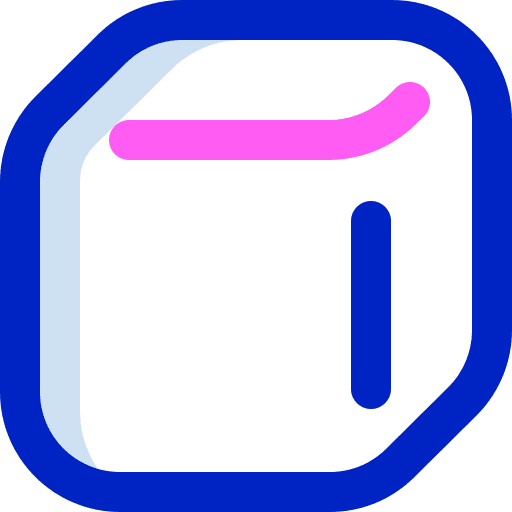 3d model design thinking model icon