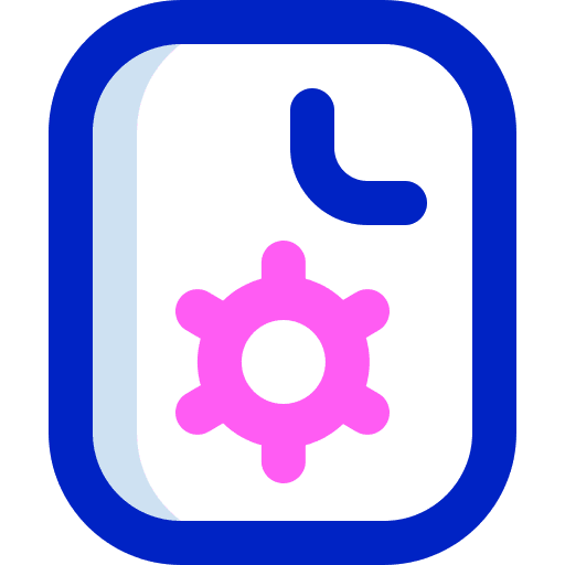 File edit tools processing interface icon