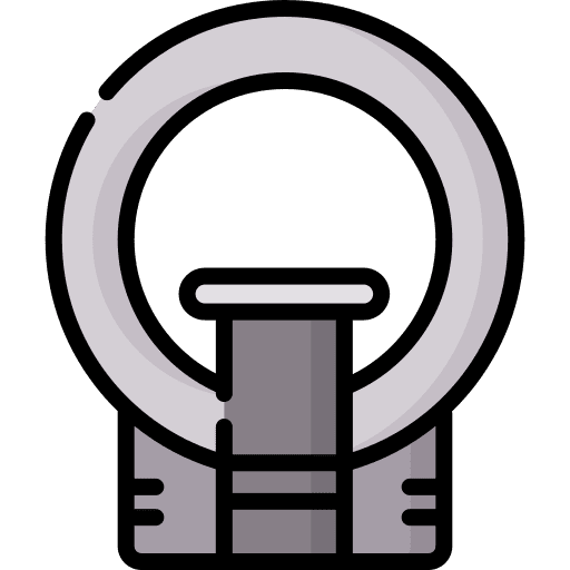 Resonance scan hospital health care icon
