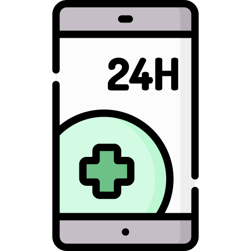 Emergency call communications communication smartphone icon