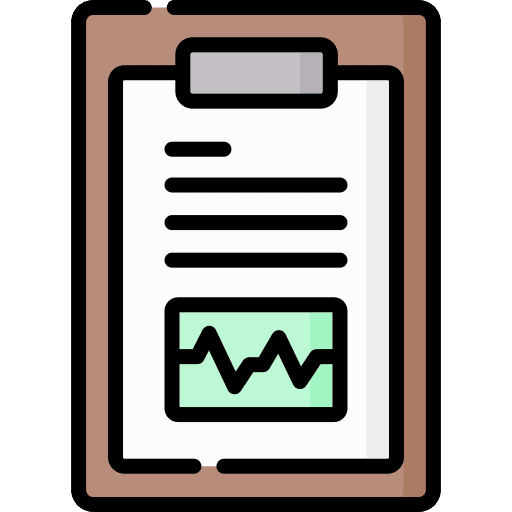 Medical report medical report report healthcare and medical icon