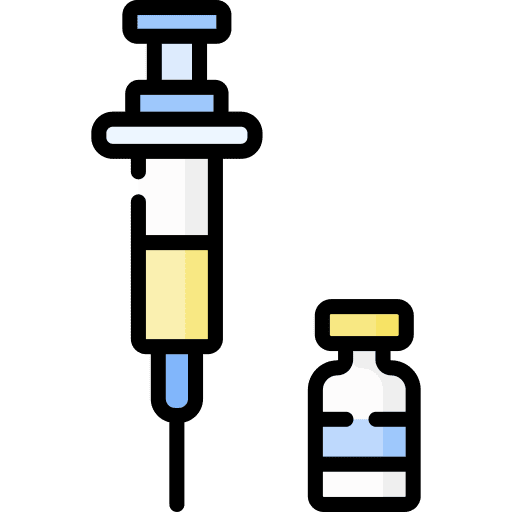Vaccine vaccine healthcare and medical bottle icon
